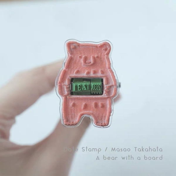 Takahata Bear with Board Date Stamp
