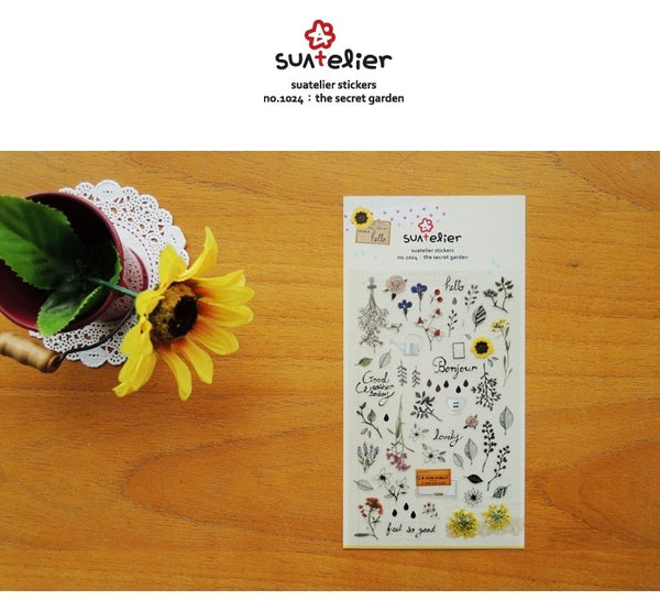 Suatelier Sticker - The Secret Garden