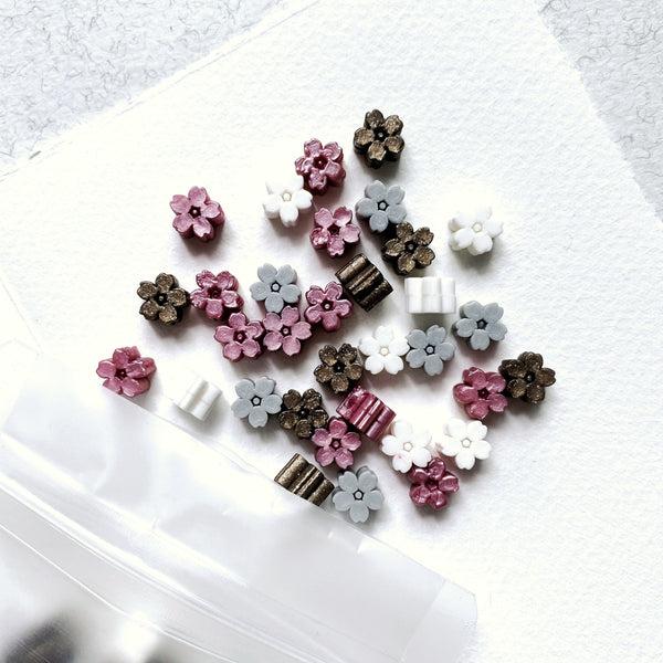 Assorted Sakura Wax Seal Beads #7