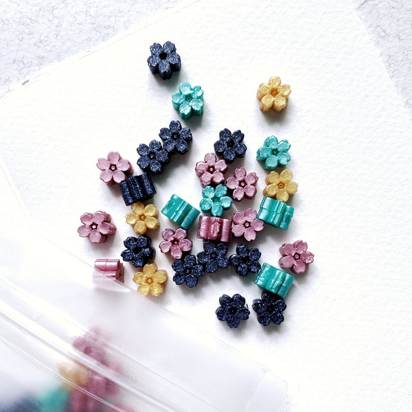Assorted Sakura Wax Seal Beads #6