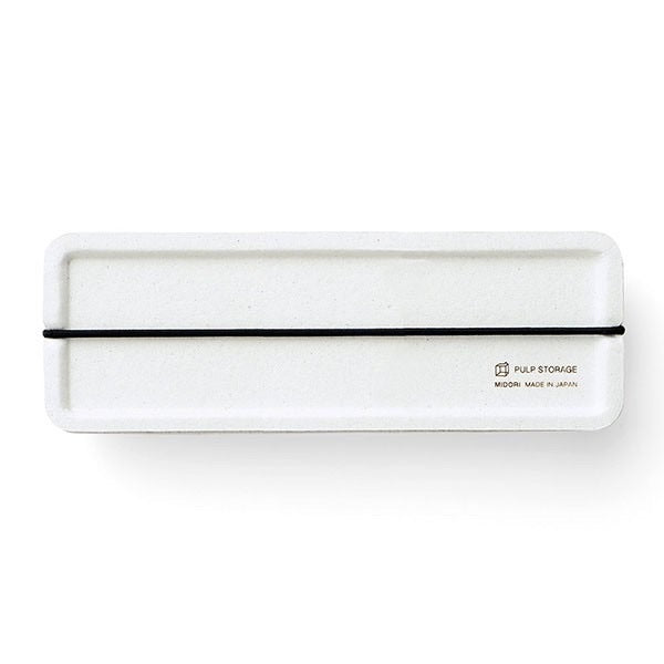 Midori Pulp Storage Pen Case - White