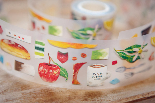 OURS Paper Craft - Eat Something PET Tape